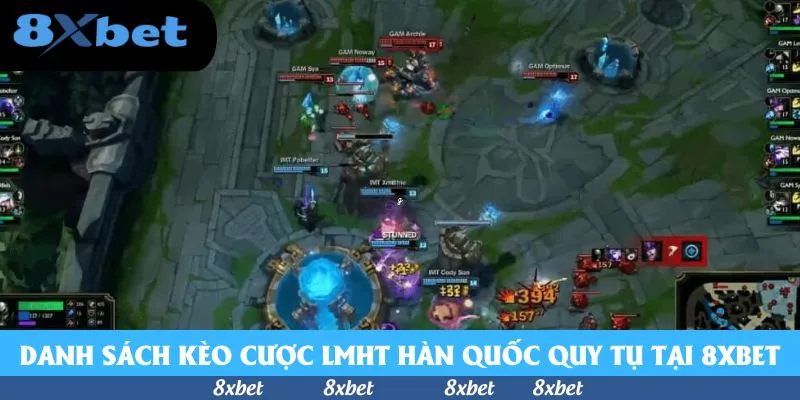 Danh sách kèo cược LMHT Hàn Quốc quy tụ tại KU88